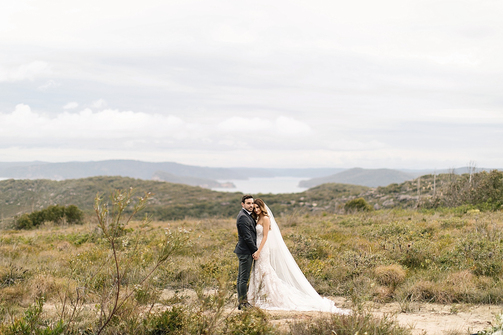 Amy and Mark Bells at Killcare wedding Central Coast wedding photography