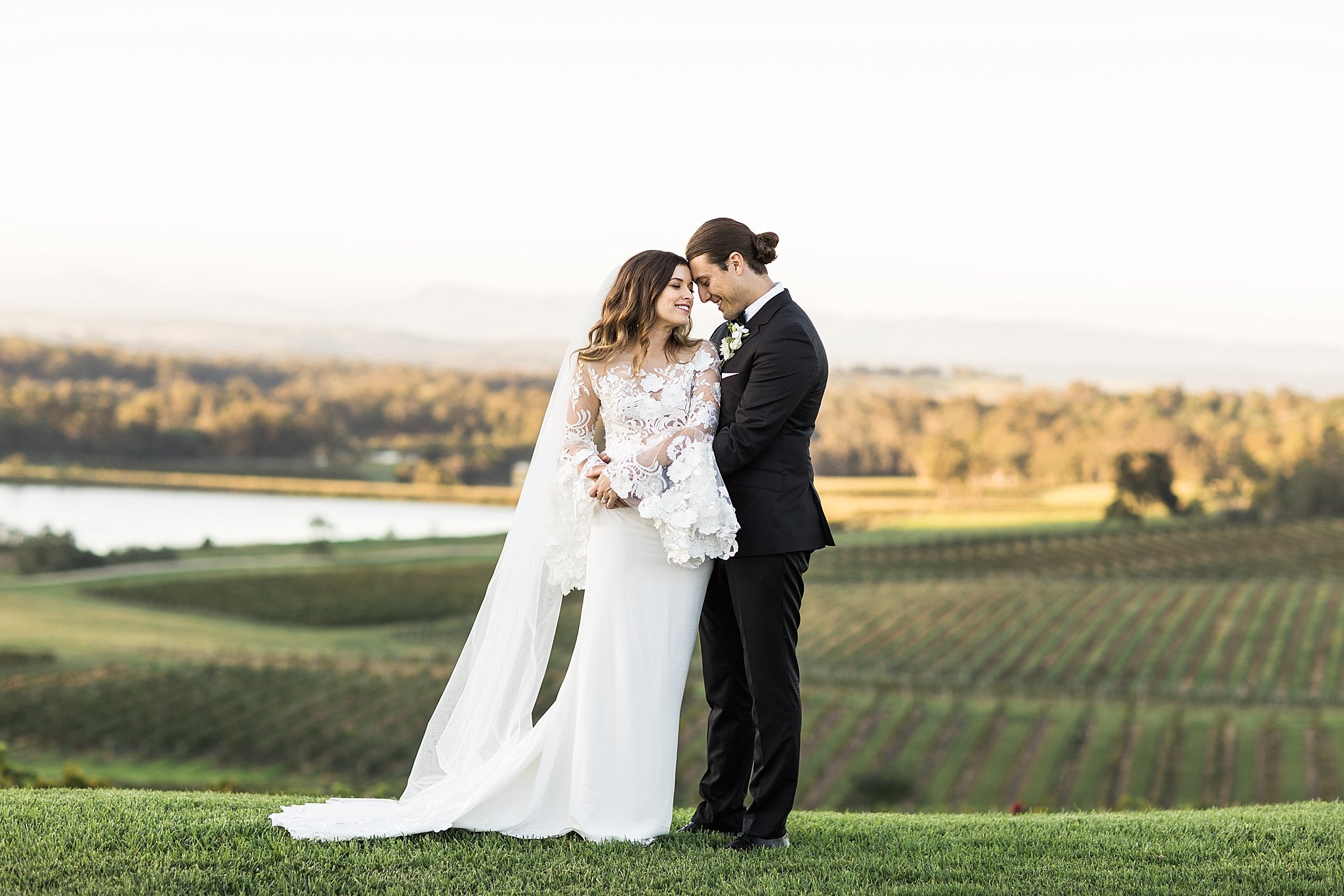 Alana and Daine Hunter Valley Wedding Photographer